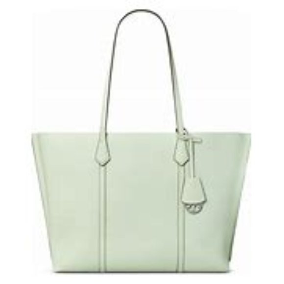 Tory Burch Women's T-Monogram Terry Tote Bag - Green - Totes